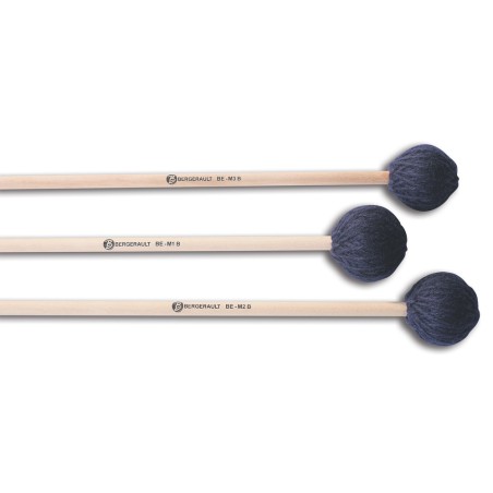 BERGERAULT Marimba JEU DE 4 BAGUETTES BE-M1B - Macca Music
