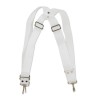 Sangle Pour Percussion BASIX Courroie Pour Instrument De Marche White - Macca Music