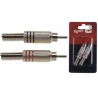 Lot De 2 Fiches RCA Male STAGG B0200-MH - Macca Music