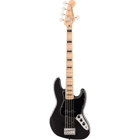 Basse Active SQUIER Affinity Jazz Bass V MN BPG BKM - Macca