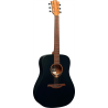 Guitare Acoustique LAG T70D Black Satin - Macca Music