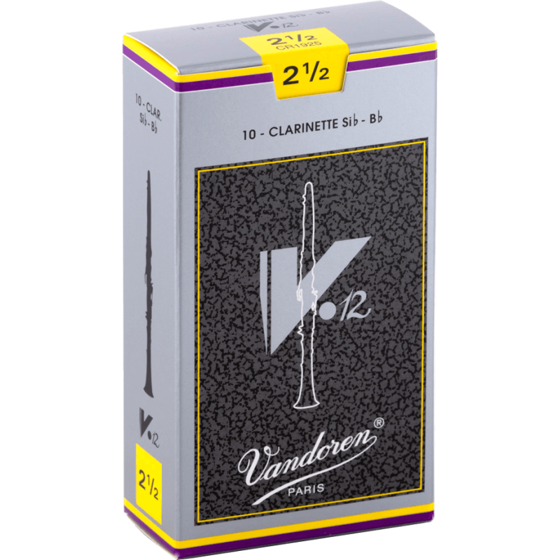 Boîte De 10 Anches VANDOREN V12 Force 2.5 Clarinette - Macca Music