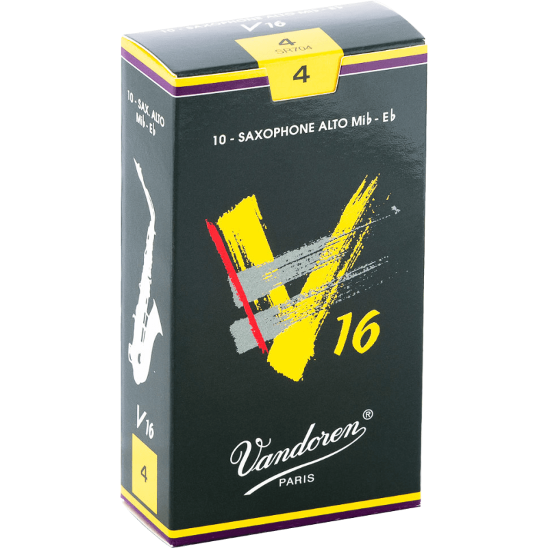 Boîte De 10 Anches VANDOREN V16 Force 4 Sax Alto - Macca Music