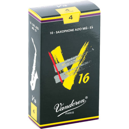 Boîte De 10 Anches VANDOREN V16 Force 4 Sax Alto - Macca Music