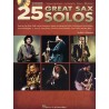 Librairie Musicale 25 GREAT SAX SOLOS - Macca Music
