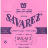 Corde Au Détail SAVAREZ Sol Carte Rose - Macca Music