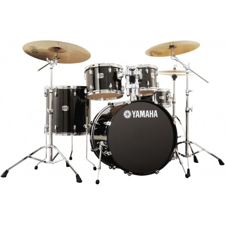 Batterie acoustique YAMAHA STAGE CUSTOM BIRCH 22 RAVEN BLACK