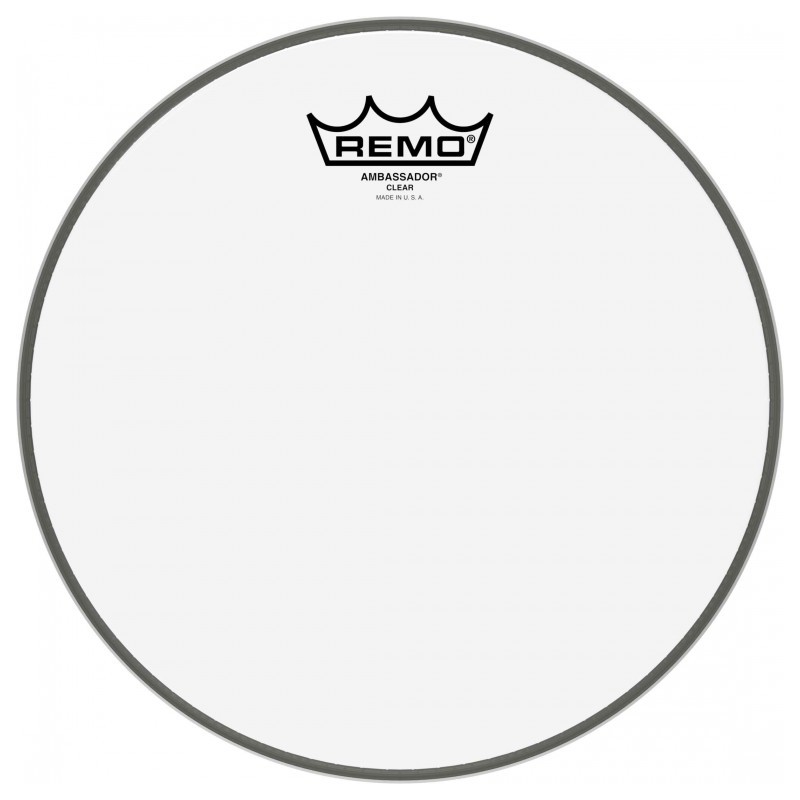 Peau REMO Ambassador Transparente 10" - Macca Music