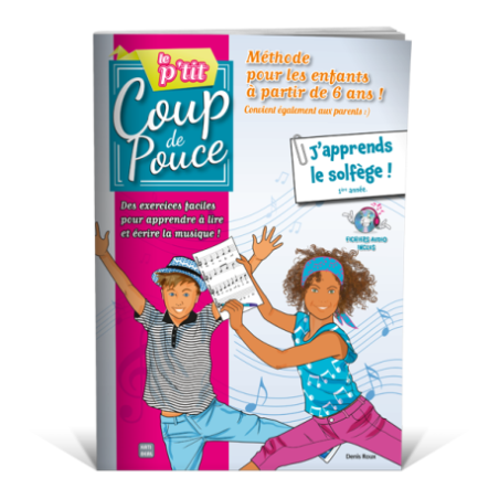 Librairie Musicale LE P'TIT COUP DE POUCE SOLFEGE - Macca Music