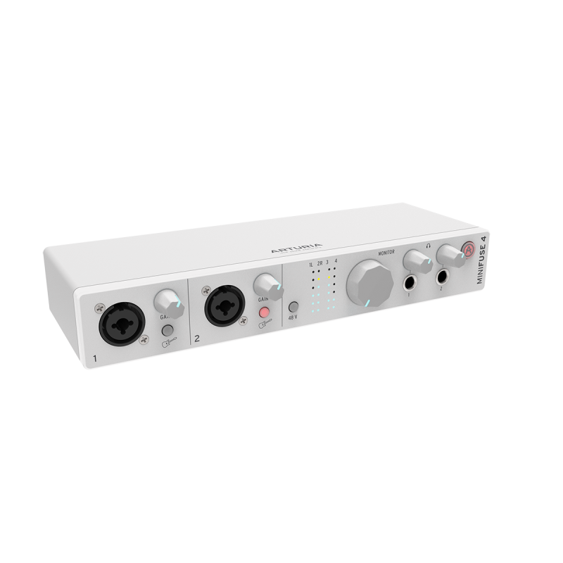 Carte son 4 Entrées ARTURIA MiniFuse4 White - Macca Music