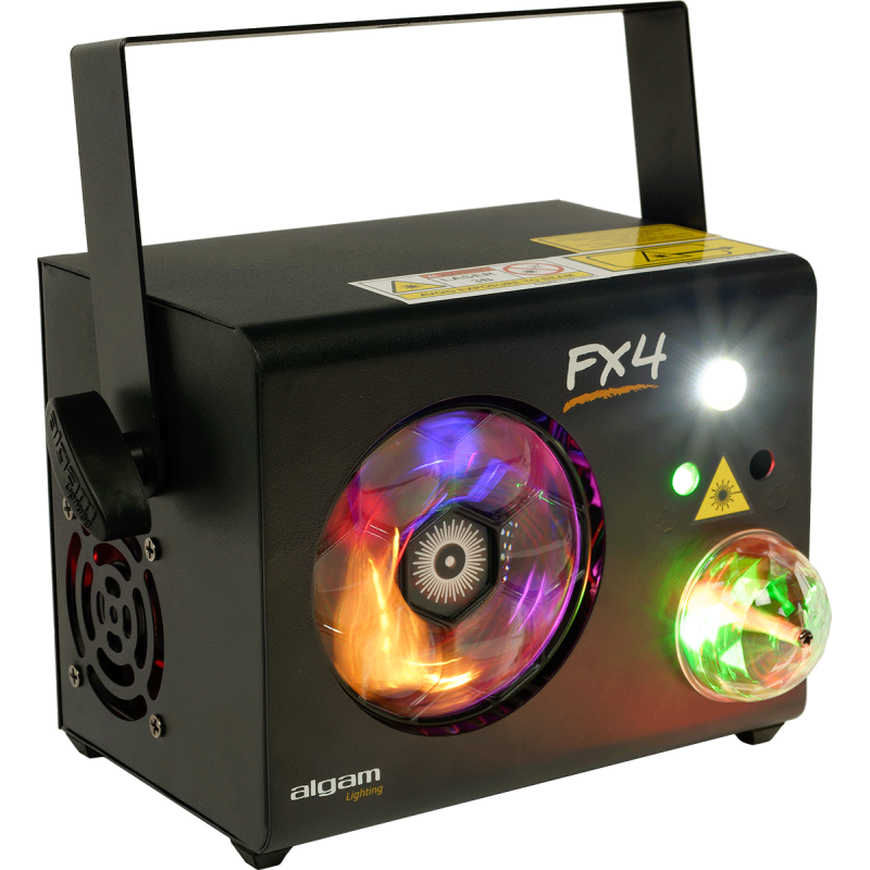 Combo 4 En UN ALGAM LIGHTING FX-4 - Macca Music