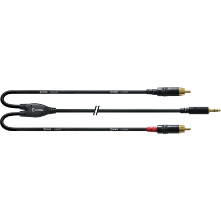 Câble RCA - Mini-jack CORDIAL CFY6WCC - Macca Music