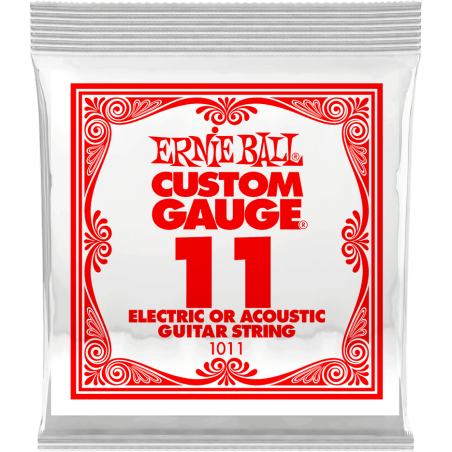 Cordes Au Détail Pour Guitare ERNIE BALL 11 - Macca Music