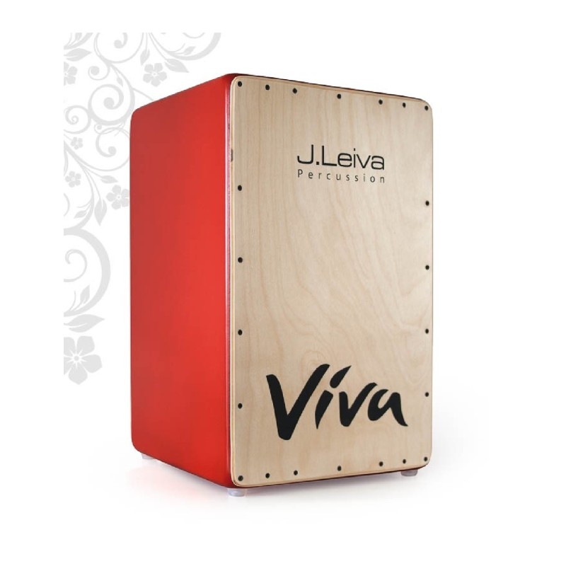 Cajon J.Leiva Viva Red - Macca Music