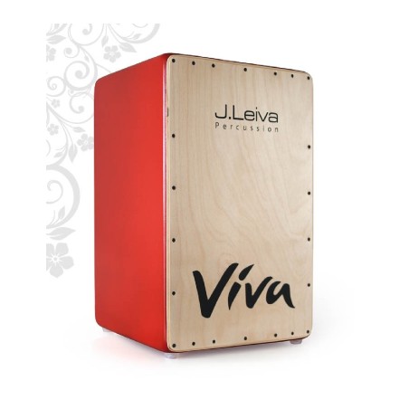Cajon J.Leiva Viva Red - Macca Music