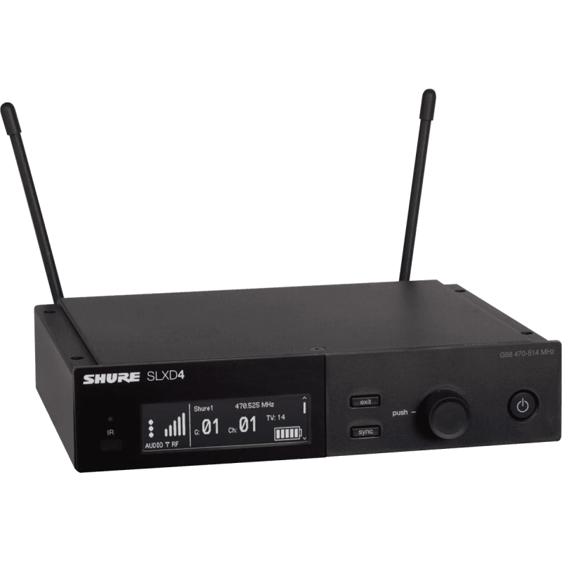 Récepteur SHURE SLXD4E - Macca Music