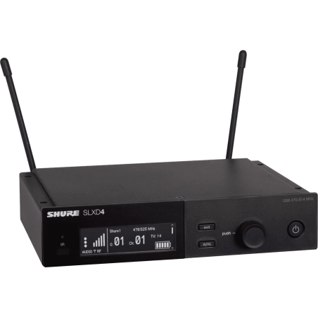 Récepteur SHURE SLXD4E - Macca Music