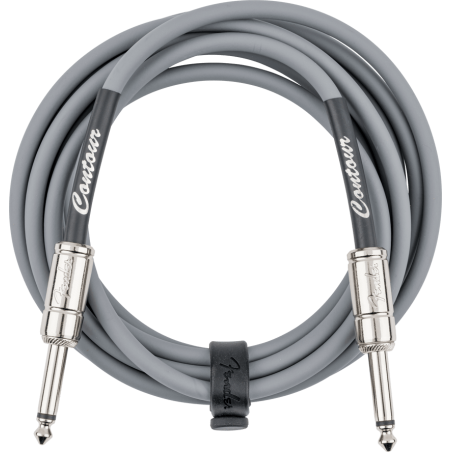 Câble Pour Instrument Jack FENDER Contour 15" Cable Silver - Macca Music
