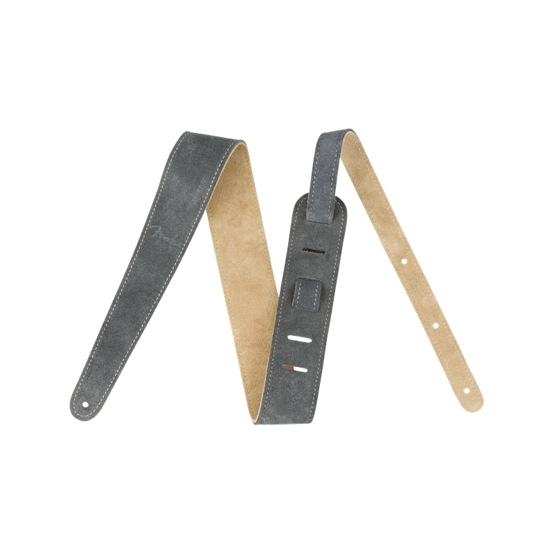 Sangle Pour Guitare Et Basse FENDER Strap GRY/TAN - Macca Music