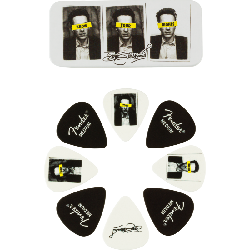 Boîte De Mediators FENDER Joe Strummer Picks - Macca Music