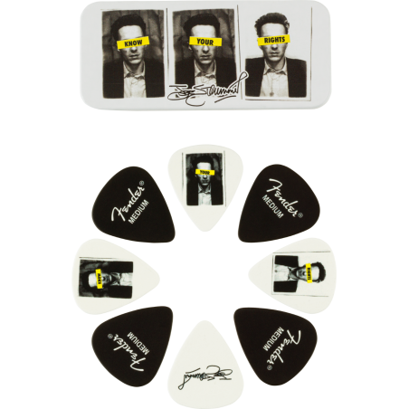 Boîte De Mediators FENDER Joe Strummer Picks - Macca Music