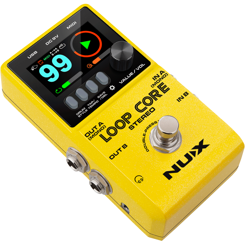 Pédale D'effet Looper NUX LOOP¨CORE-STEREO - Macca Music