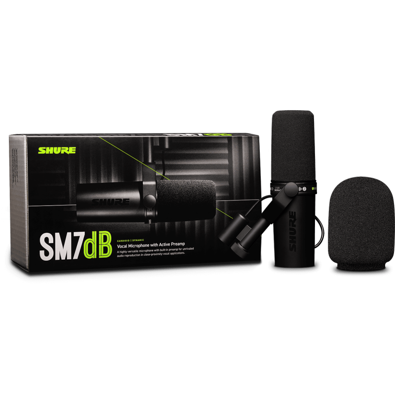 Micro Studio SHURE SM7DB - Macca Music