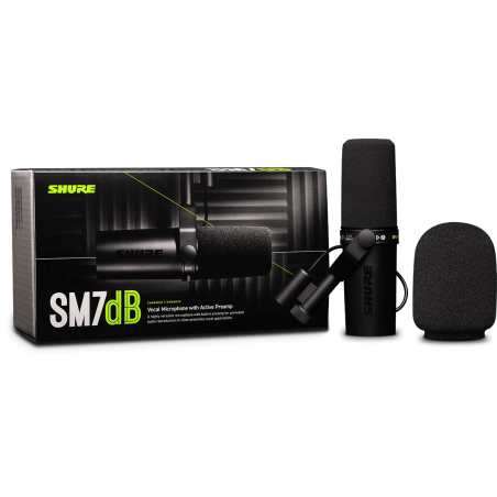 Micro Studio SHURE SM7DB - Macca Music