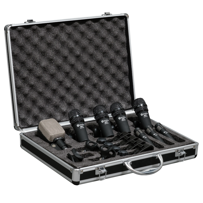 Jeu De 8 Micros Pour Batterie PRODIPE DR8 SALMIERI - Macca Music