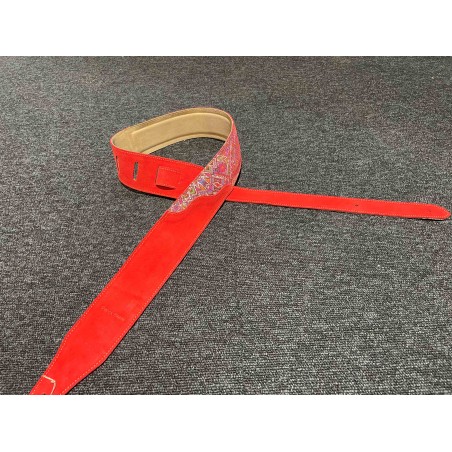 Sangle Pour Guitare Et Basse PATRICK BLESES BG79 VMR - Macca Music