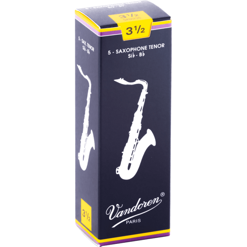 Boîte De Anches VANDOREN Traditional 3.5 Sax Tenor - Macca Music