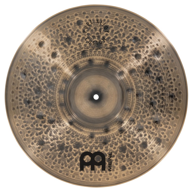 Cymbale MEINL Crash Pure Alloy Custom 18 XTHIN - Macca Music