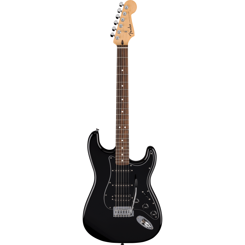 Guitare Electrique FENDER Sandard Stratocaster HSS LRL BPG BLK - Macca Music