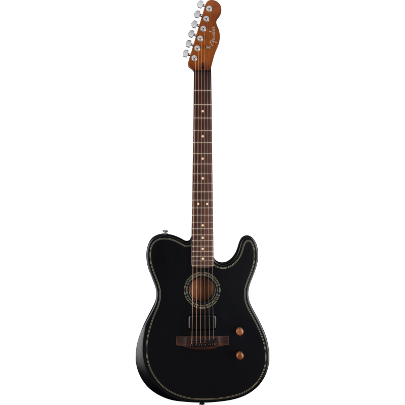 Guitare Hybride FENDER Acoustasonic Standard Telecaster BLK - Macca Music