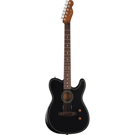 Guitare Hybride FENDER Acoustasonic Standard Telecaster BLK - Macca Music