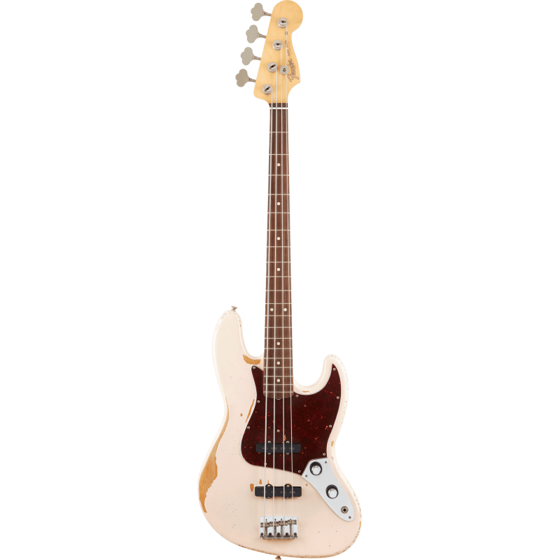 Basse Electrique FENDER Flea Jazz Bass RDWRN RW SHP - Macca Music