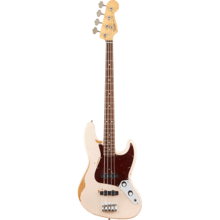 Basse Electrique FENDER Flea Jazz Bass RDWRN RW SHP - Macca Music