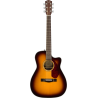 Guitare Electro-Acoustique FENDER CC-140SCE SB W/CASE WN - Macca Music
