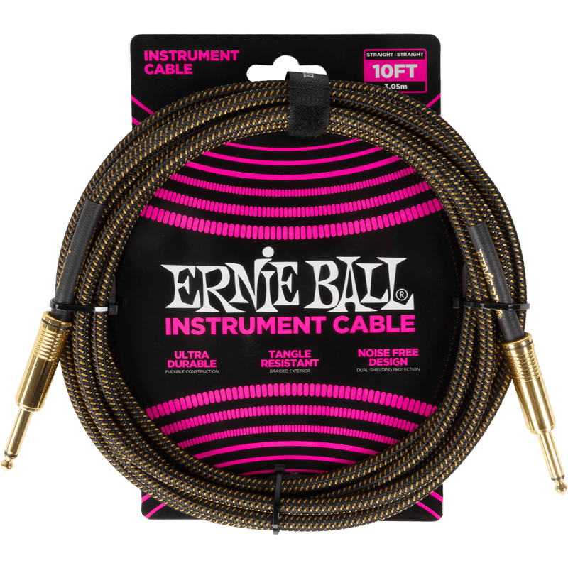 Câble Jack Instrument ERNIE BALL 6428 - Macca Music