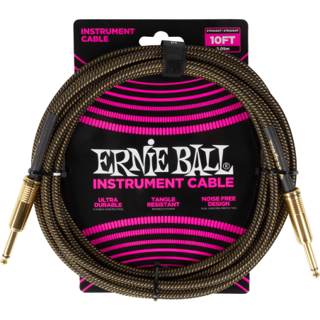 Câble Jack Instrument ERNIE BALL 6428 - Macca Music