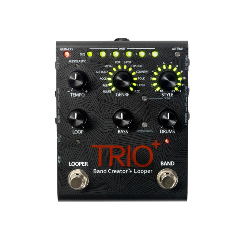 Pédale DIGITECH Band Creator Trio+ - Macca Music