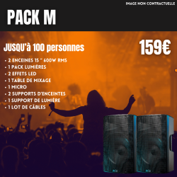 LOCATION PACK SONO M 2x450W BLUETOOTH