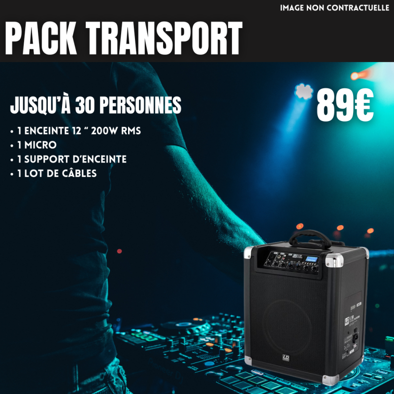 Location De Sono Pack Transport - Macca Music
