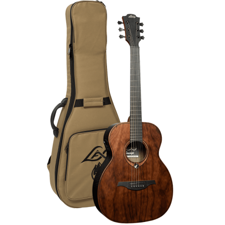 Guitare Acoustique De Voyage LAG Travel Sauvage TE - Macca Music