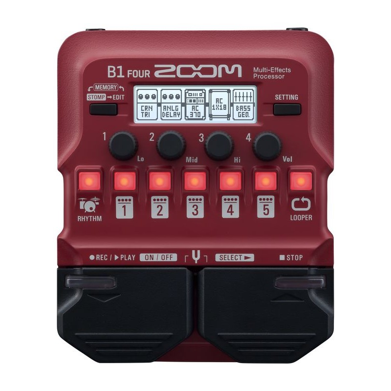 Multi-effet Pour Basse ZOOM B1 - Macca Music