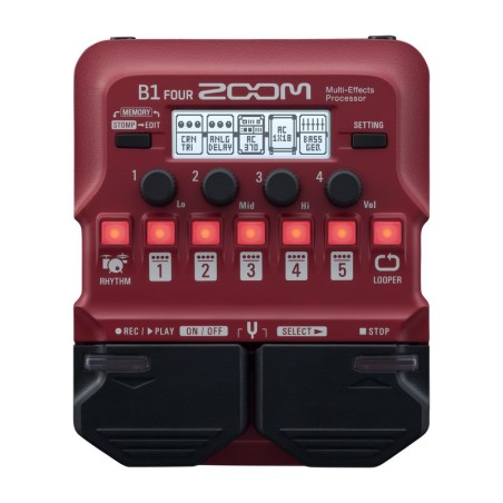 Multi-effet Pour Basse ZOOM B1 - Macca Music
