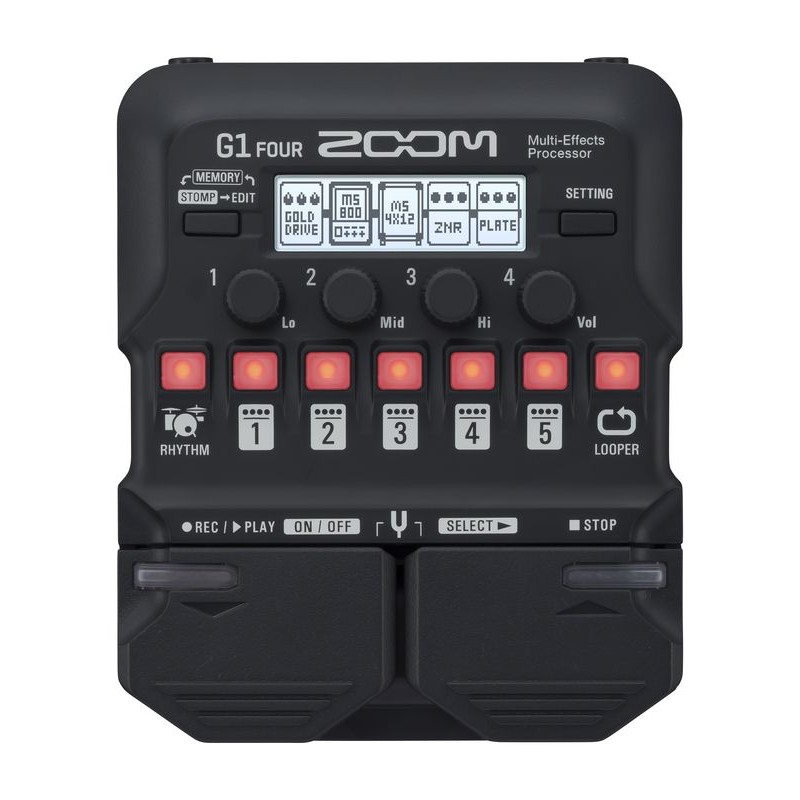 Multi-Effet Pour Guitare ZOOM G1 - Macca Music