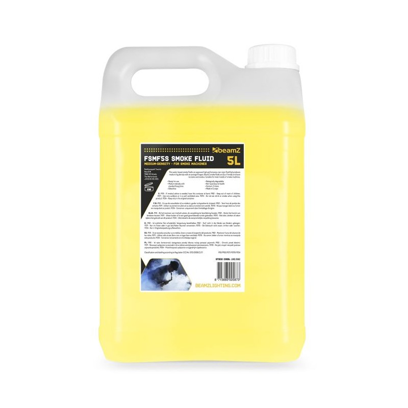 Liquide Pour Machine A Fumée BEAMZ FSMF5S - Macca Music