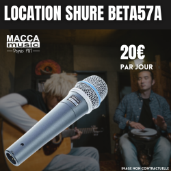 LOCATION SHURE BETA 57A