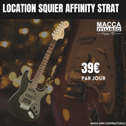 LOCATION SQUIER AFFINITY HSS